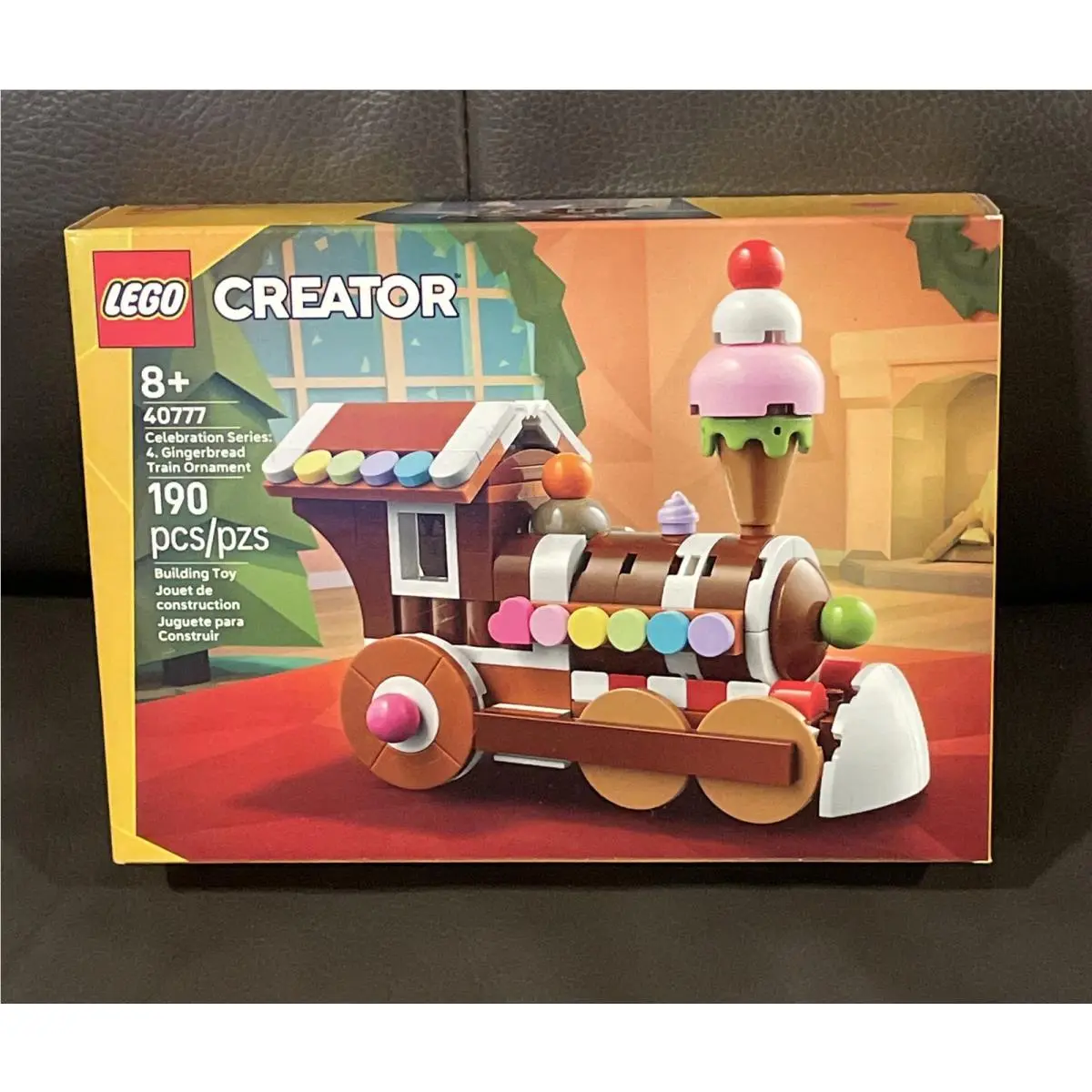 Lego Set 40777 Celebration Gingerbread Train Ornament Christmas Nice