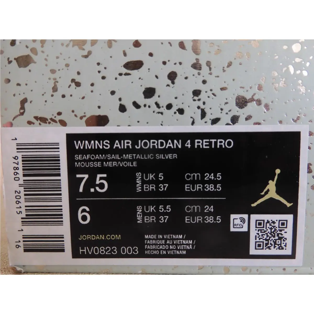 Nike shoes - Air Jordan 4 - Air - HV0823-003 - Green 38