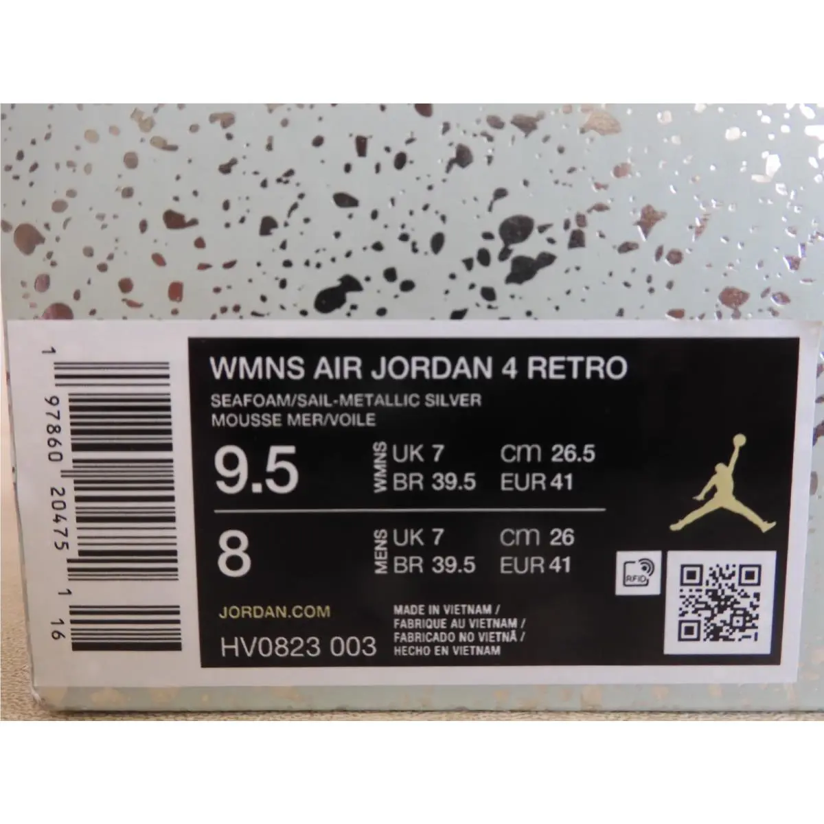Nike shoes - Air Jordan 4 - Air - HV0823-003 - Green 46