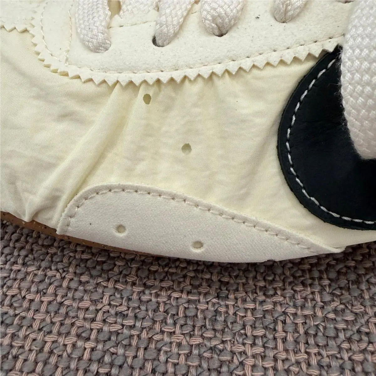 Nike shoes - Nike x Jacquemus Moon Shoe SP - HV8547-700 - Alabaster/Off Noir/Soft Pearl/Hydrogen Blue/Gum Medium Brown/Sto 2