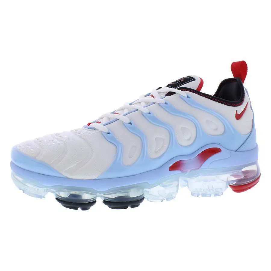 Nike Air Vapormax Plus Mens Shoes - White/University Red/Black, Main: White