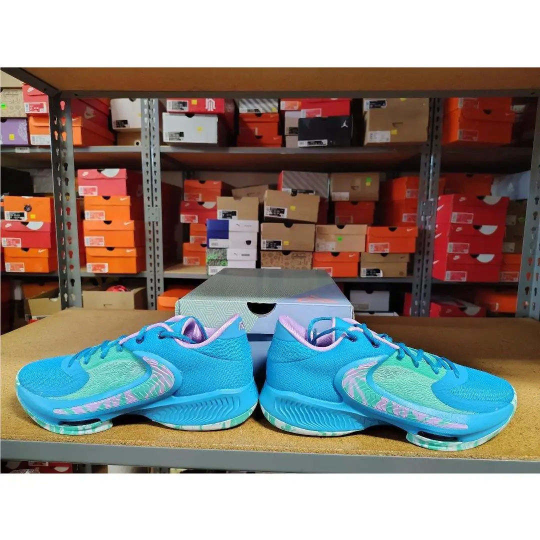 Nike shoes - Nike Zoom Freak 4 - Zoom Freak - DJ6149 400 - Laser Blue Lilac Light Menta 0