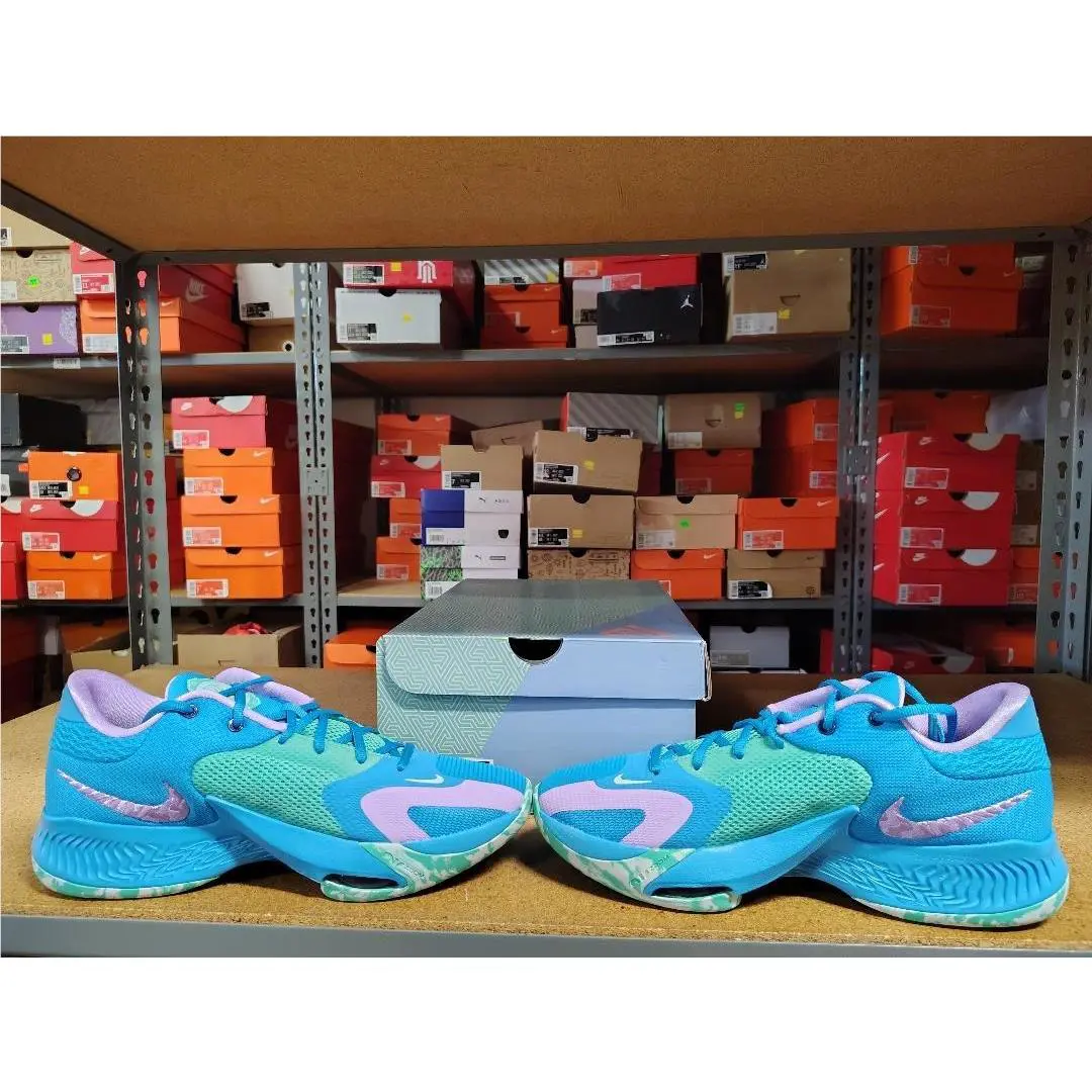 Nike shoes - Nike Zoom Freak 4 - Zoom Freak - DJ6149 400 - Laser Blue Lilac Light Menta 1