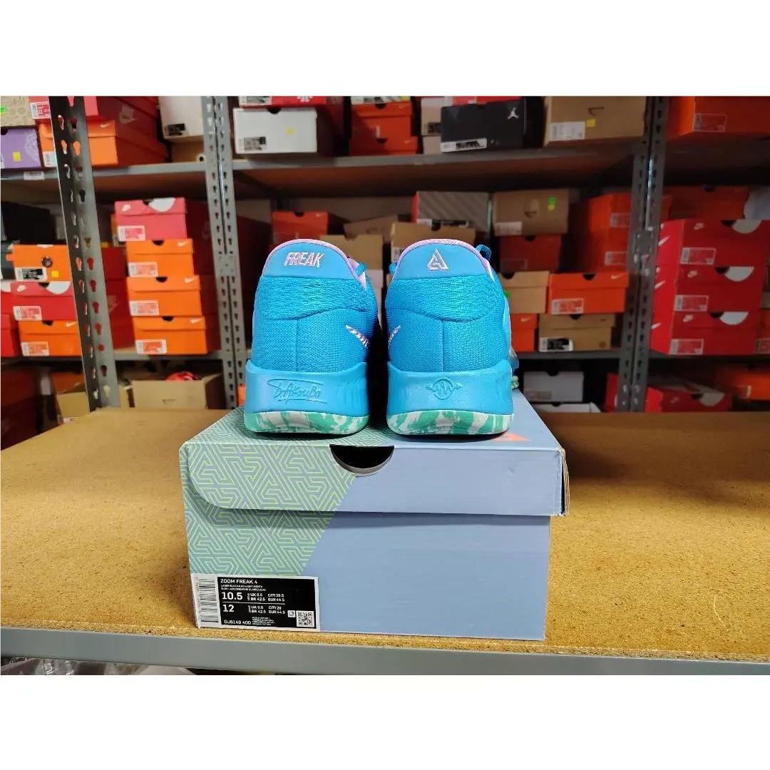 Nike shoes - Nike Zoom Freak 4 - Zoom Freak - DJ6149 400 - Laser Blue Lilac Light Menta 3