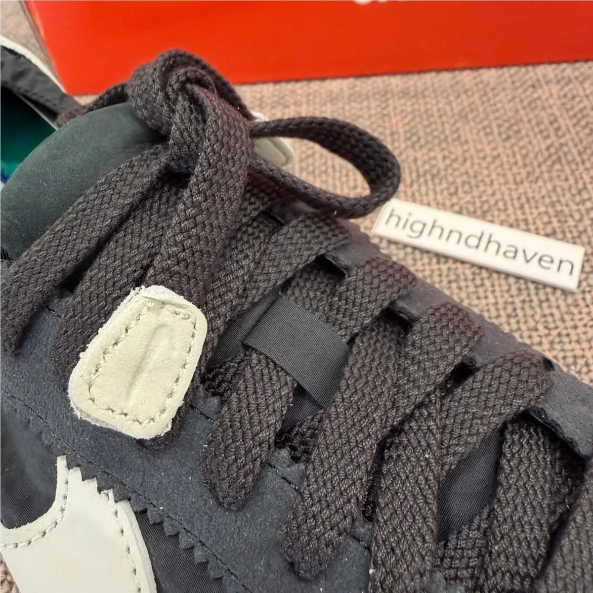 Nike shoes - Nike x Jacquemus Moon Shoe SP - HV8547-001 - Off Noir/Cashmere/Gum Light Brown/Neptune Green/Storm Blue/Hydro 7