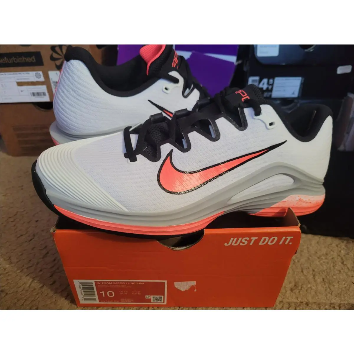 Nike shoes - Womens Nike Zoom Vapor - Womens Zoom Vapor - HV1449 100 - Multicolor 2