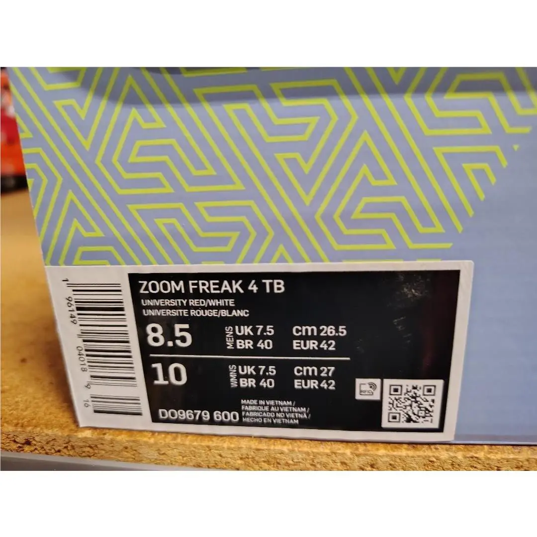 Nike shoes - Nike Zoom Freak 4 TB - DO9679 600 - University Red White 4