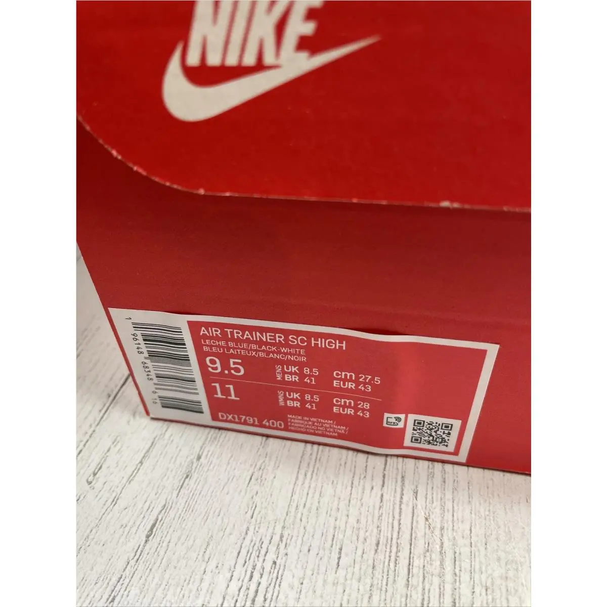 Nike shoes - Nike Air Trainer SC - Air Trainer - DX1791-400 - Blue (UPC: 0196148683486) 10