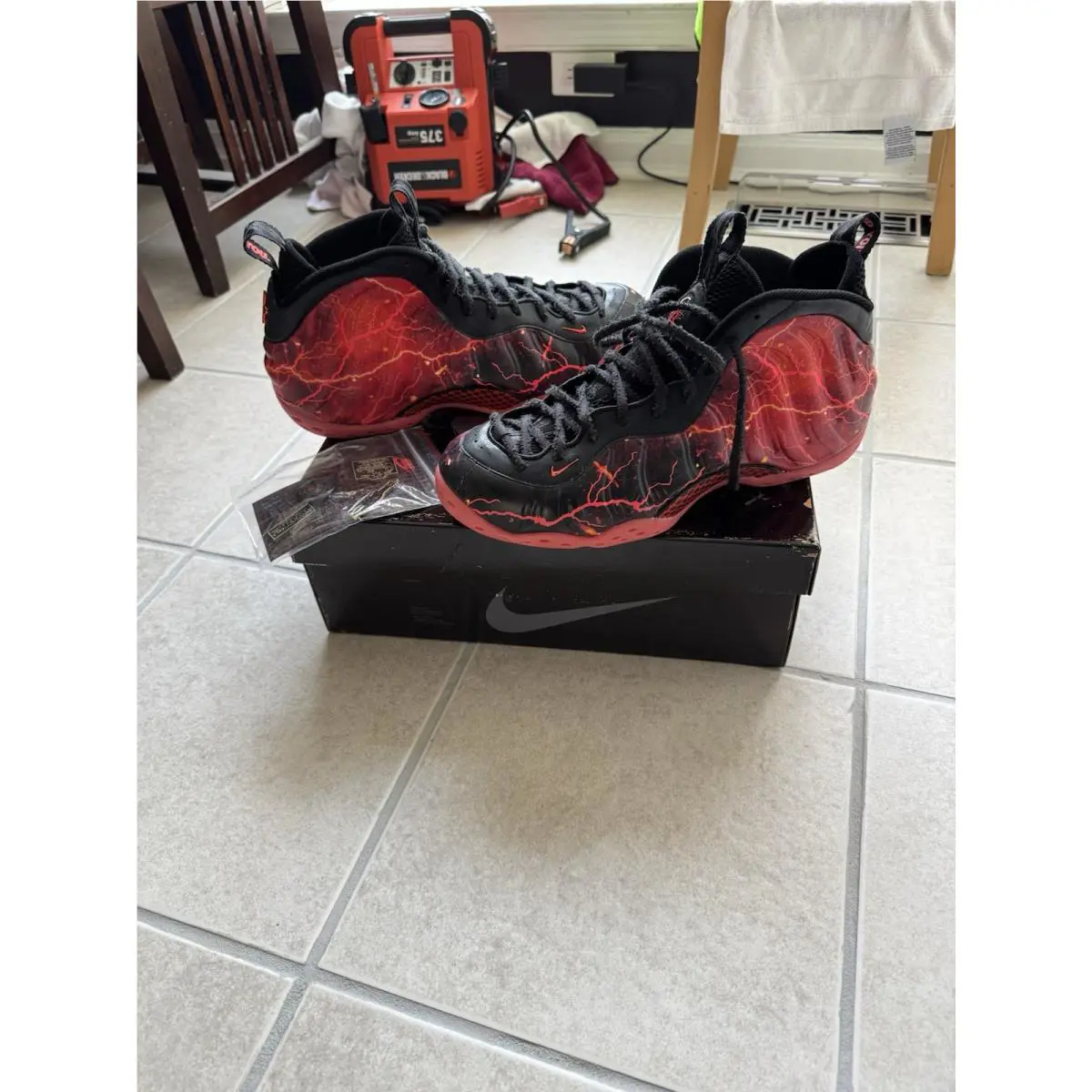 Nike shoes - Nike Air Foamposite - Air Foamposite - Red/Blk 10