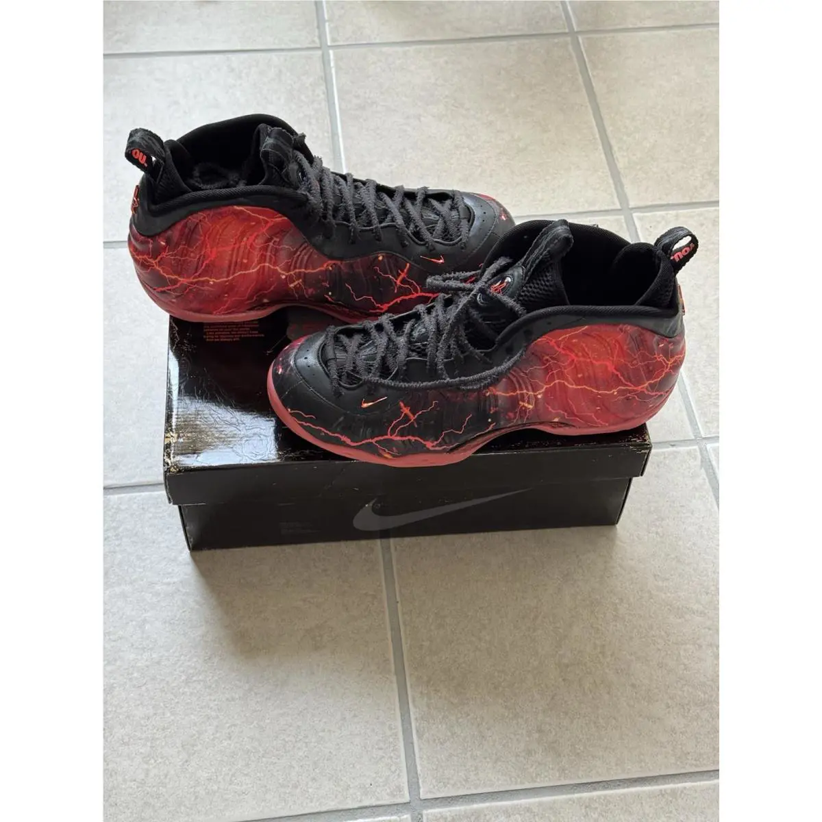 Nike shoes - Nike Air Foamposite - Air Foamposite - Red/Blk 12