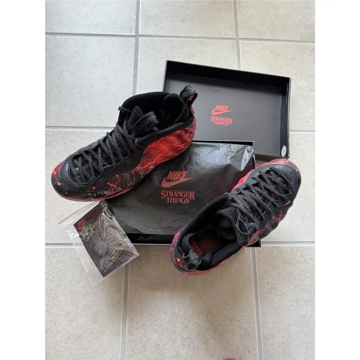 Nike shoes - Nike Air Foamposite - Air Foamposite - Red/Blk 14