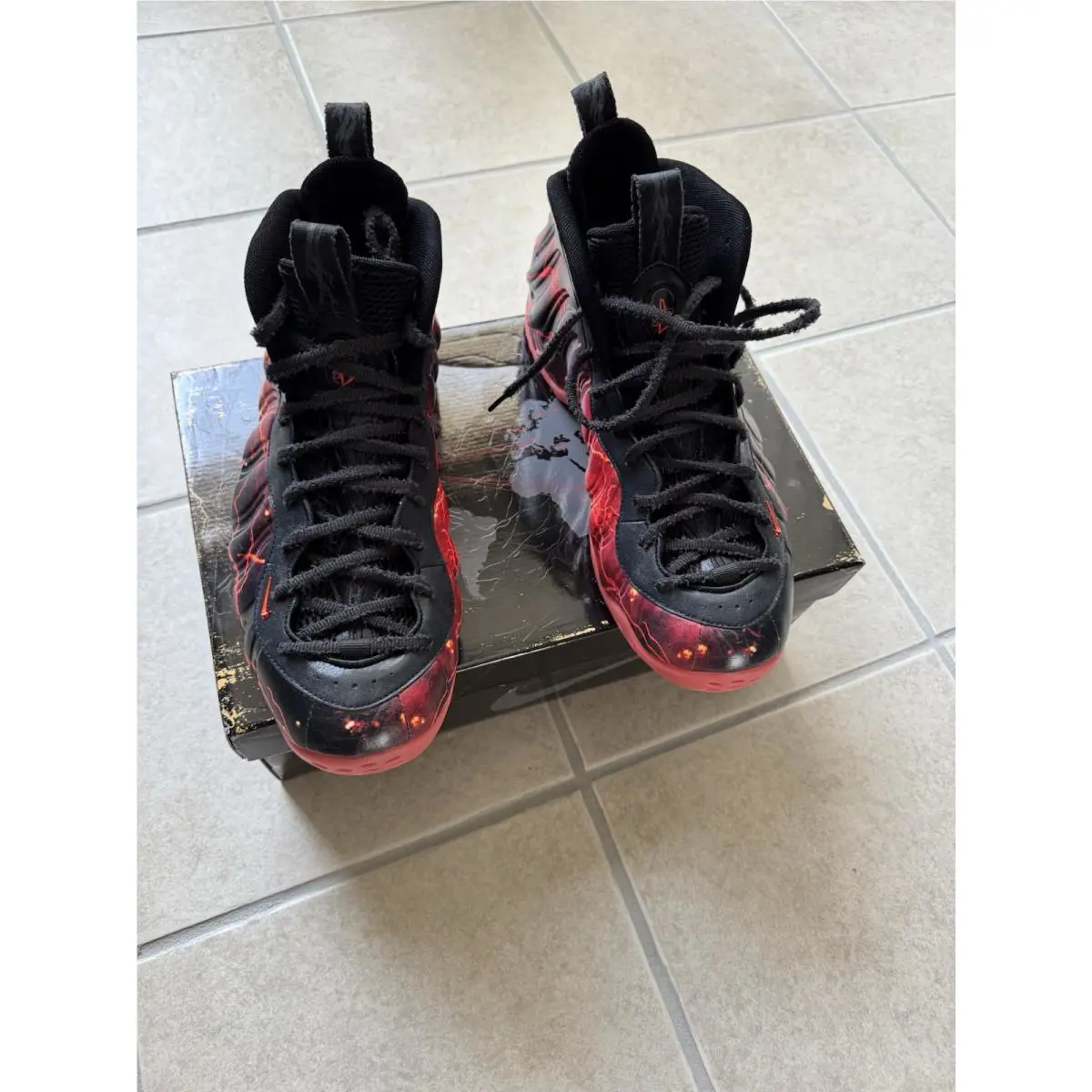 Nike shoes - Nike Air Foamposite - Air Foamposite - Red/Blk 0