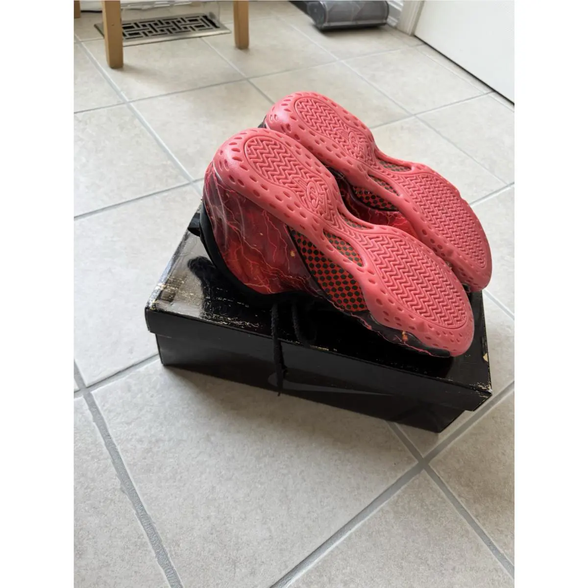 Nike shoes - Nike Air Foamposite - Air Foamposite - Red/Blk 1