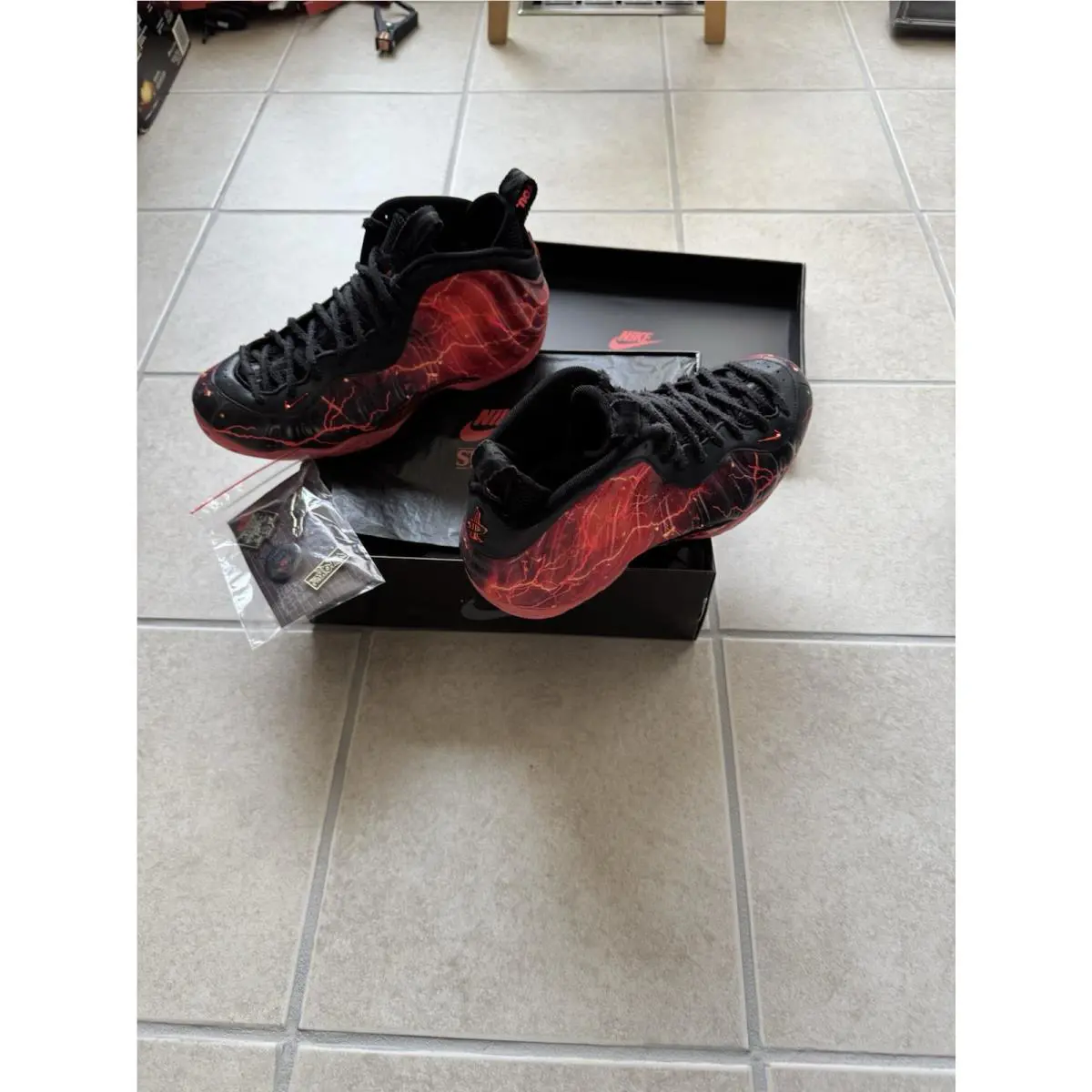 Nike shoes - Nike Air Foamposite - Air Foamposite - Red/Blk 19