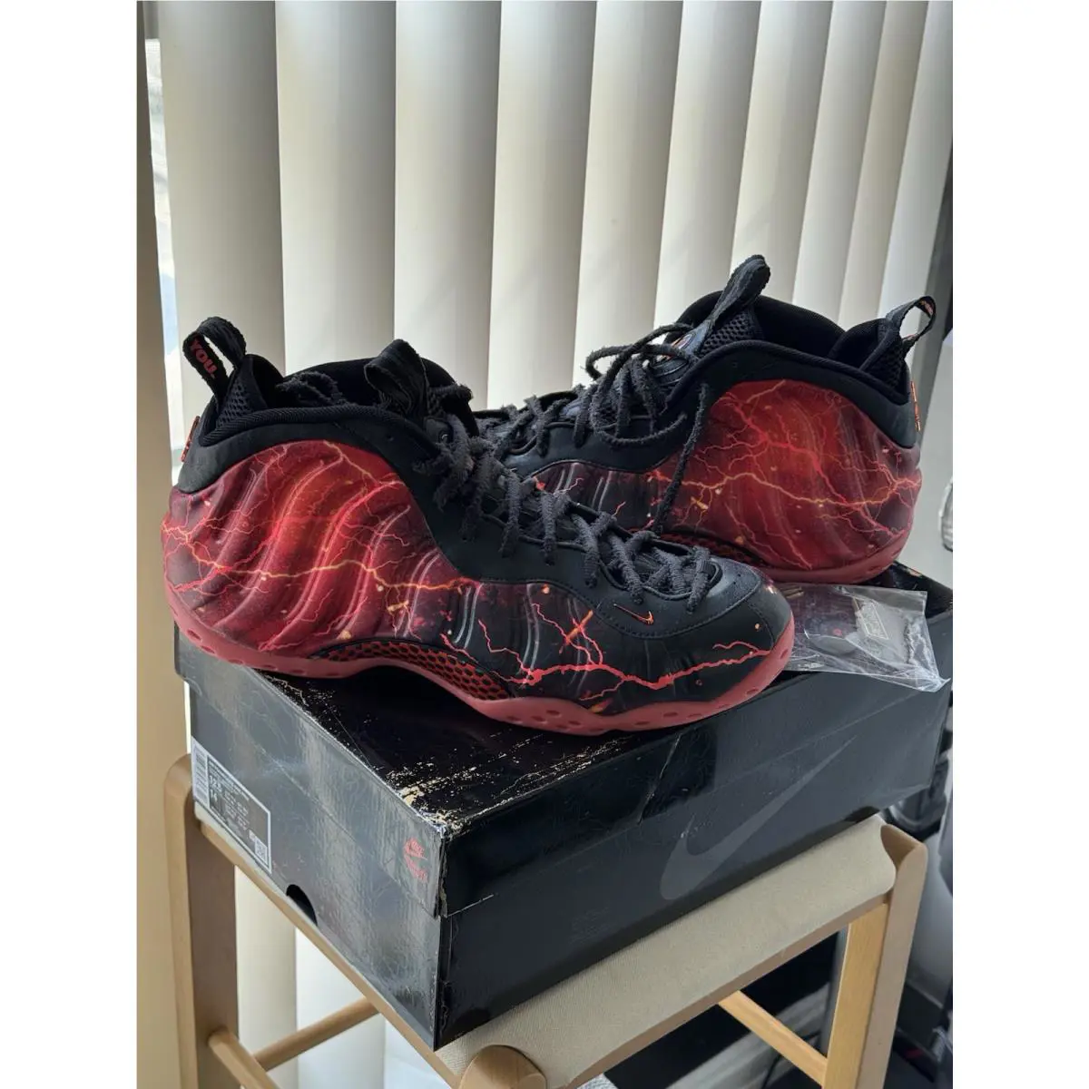 Nike shoes - Nike Air Foamposite - Air Foamposite - Red/Blk 20