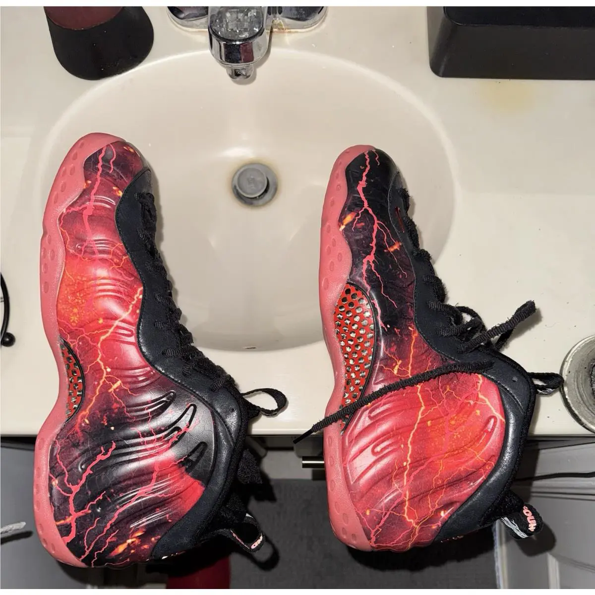 Nike shoes - Nike Air Foamposite - Air Foamposite - Red/Blk 21