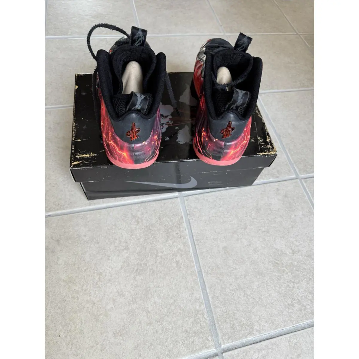 Nike shoes - Nike Air Foamposite - Air Foamposite - Red/Blk 5