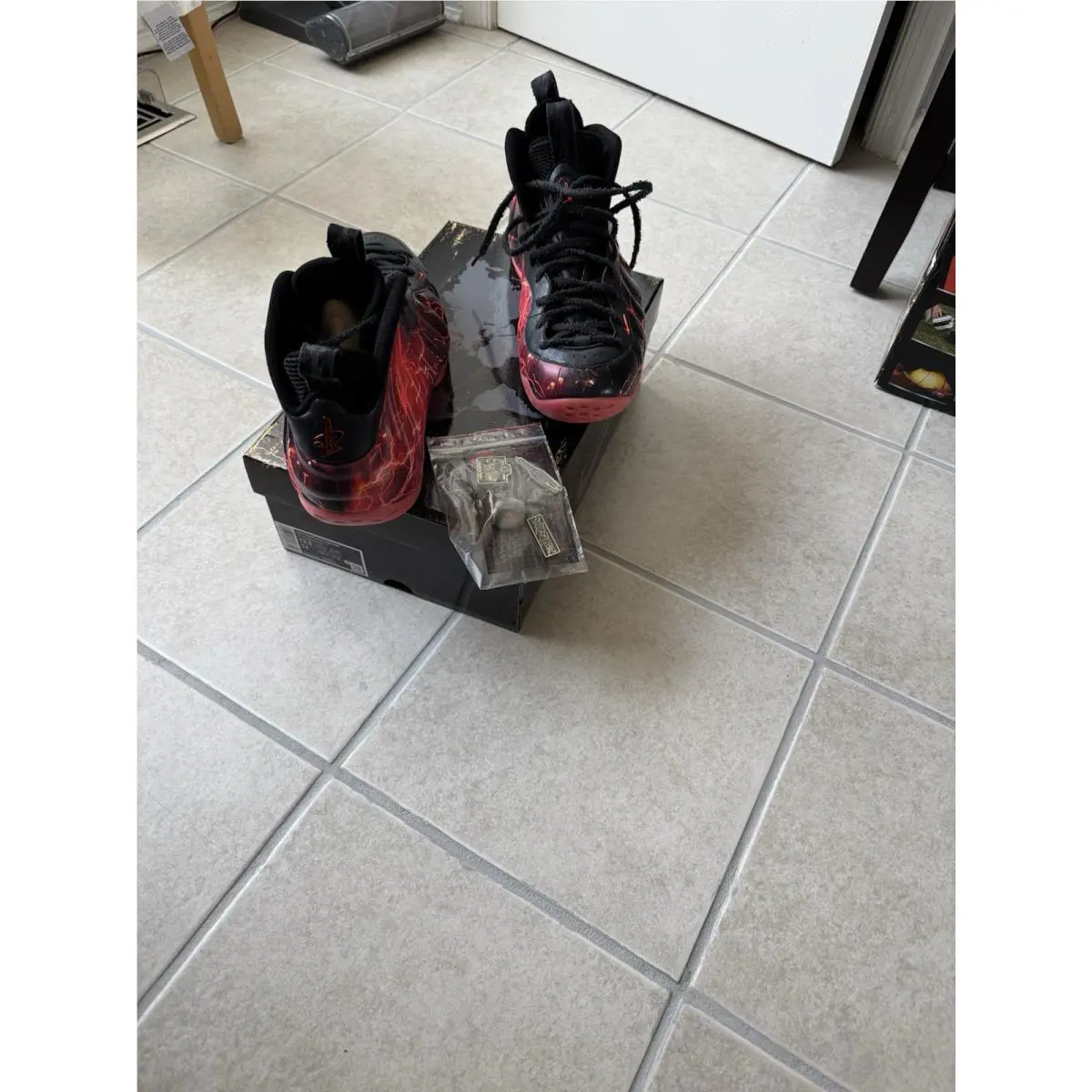 Nike shoes - Nike Air Foamposite - Air Foamposite - Red/Blk 6