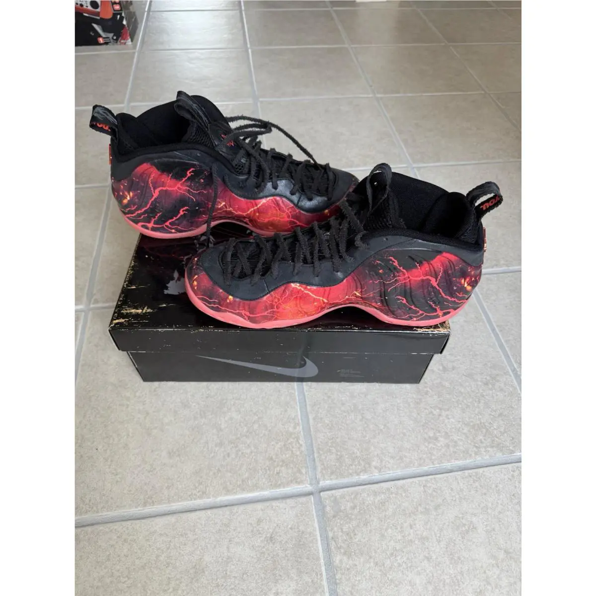 Nike shoes - Nike Air Foamposite - Air Foamposite - Red/Blk 7