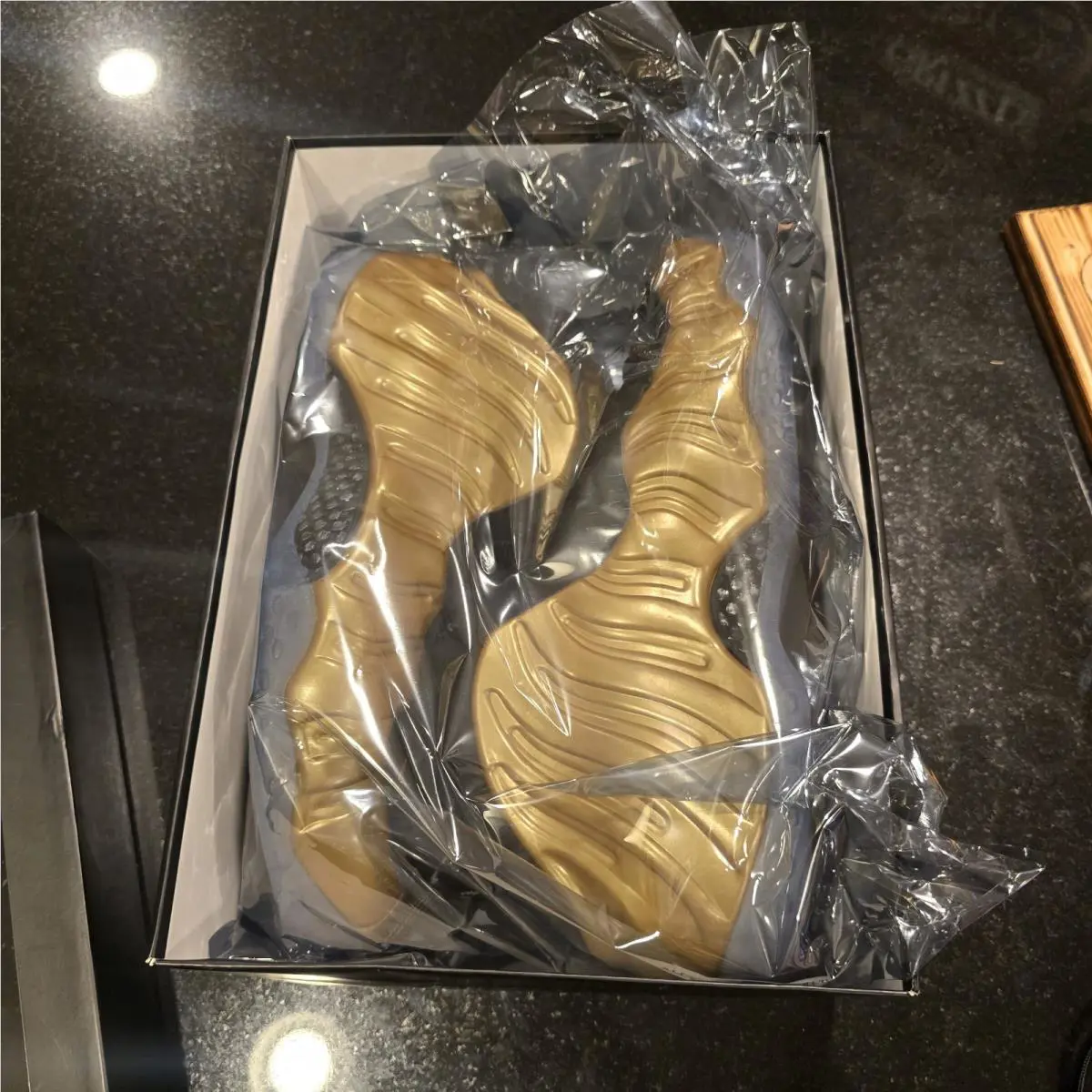 Nike shoes - Nike Air Foamposite - Air Foamposite - 314996-700 - Gold 9