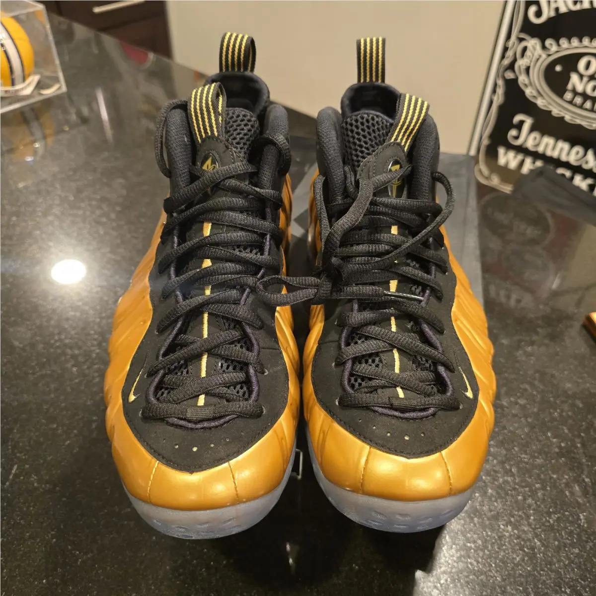 Nike shoes - Nike Air Foamposite - Air Foamposite - 314996-700 - Gold 1