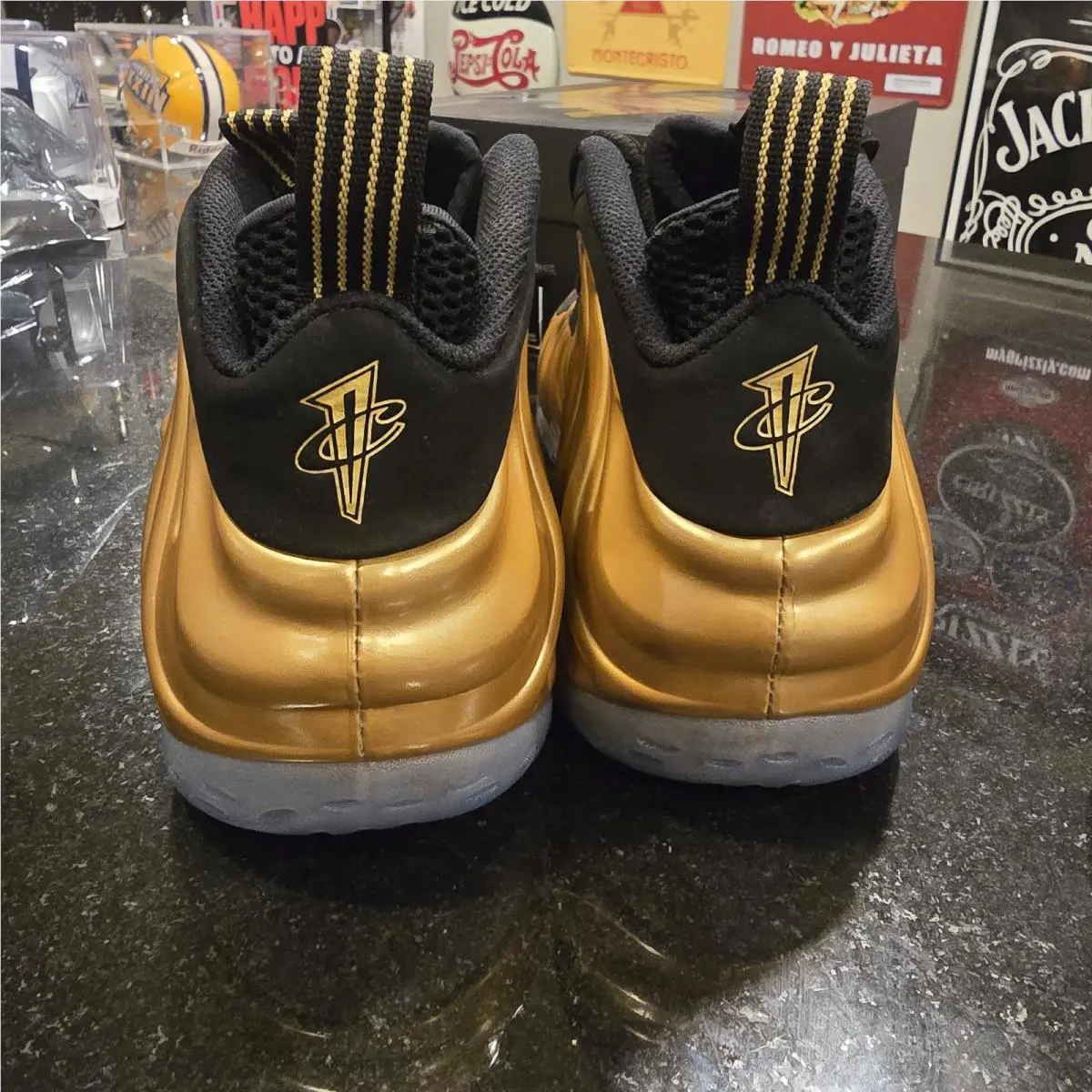 Nike shoes - Nike Air Foamposite - Air Foamposite - 314996-700 - Gold 2