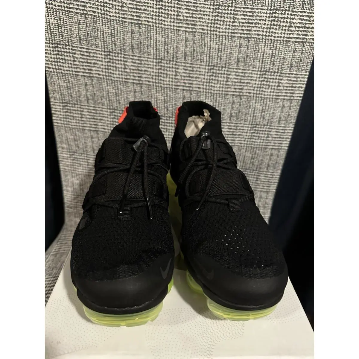 Nike shoes - Nike Air Vapormax Utility - Air Vapormax Utility - AH6834-007 - Black/Volt 0