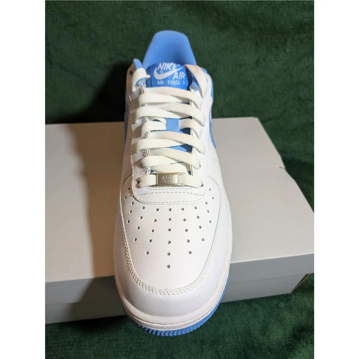 Nike shoes - Nike Air Force 1 - Air Force - 315122-144 - White/Blue 1
