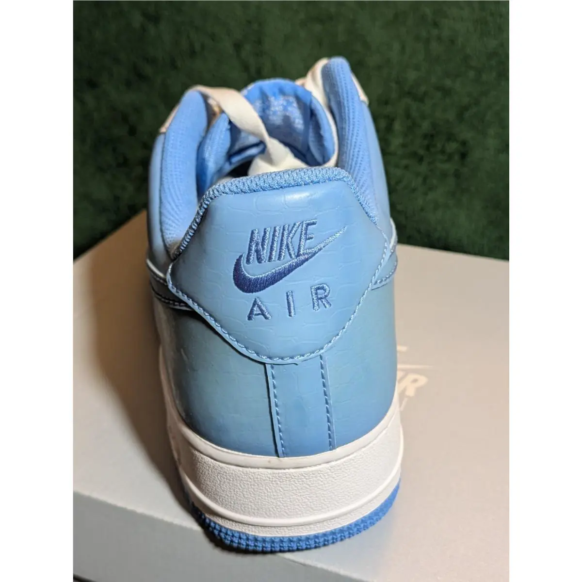 Nike shoes - Nike Air Force 1 - Air Force - 315122-144 - White/Blue 3