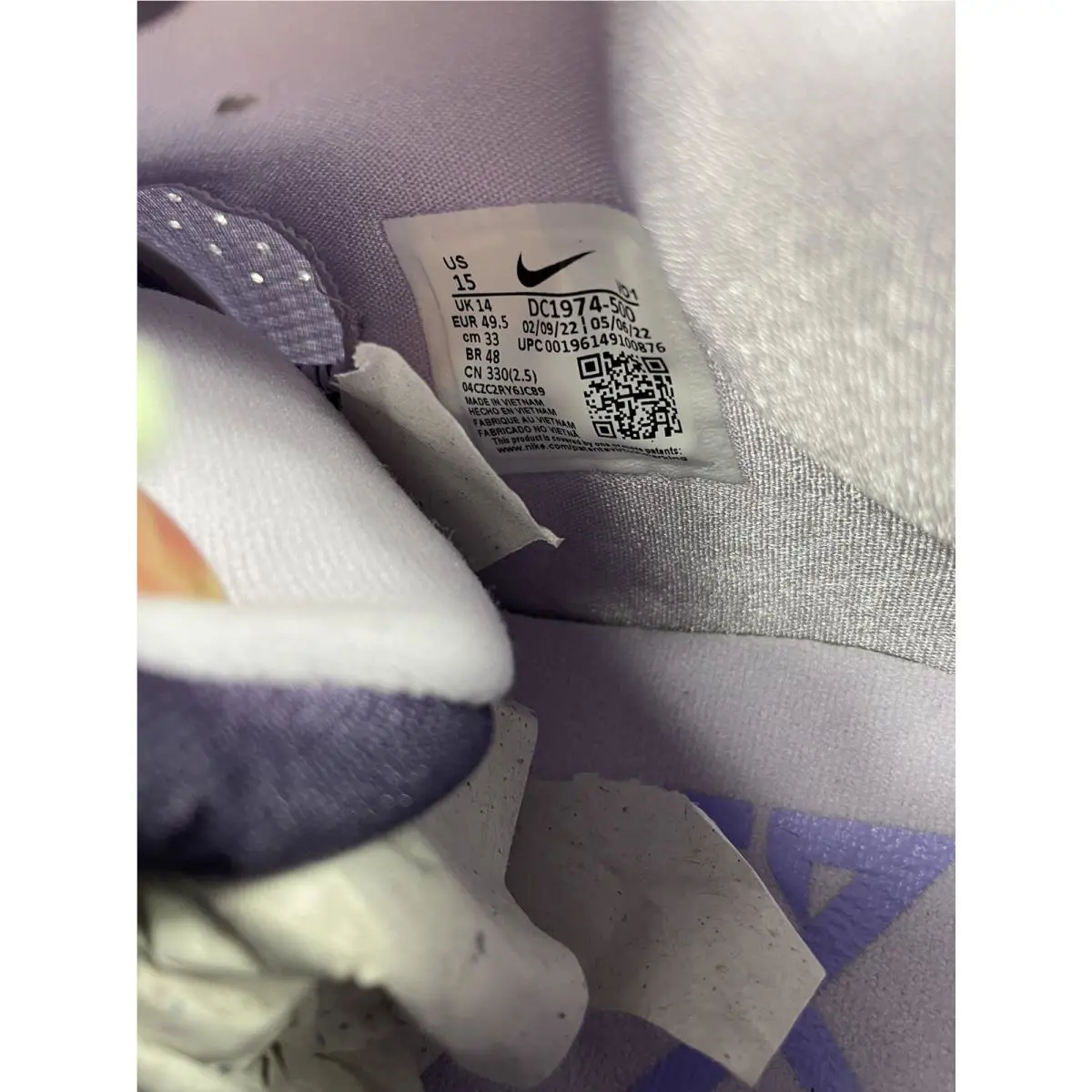Nike shoes - Nike PG 6 - dc1974-500 - Purple (UPC: 0196149100876) 10