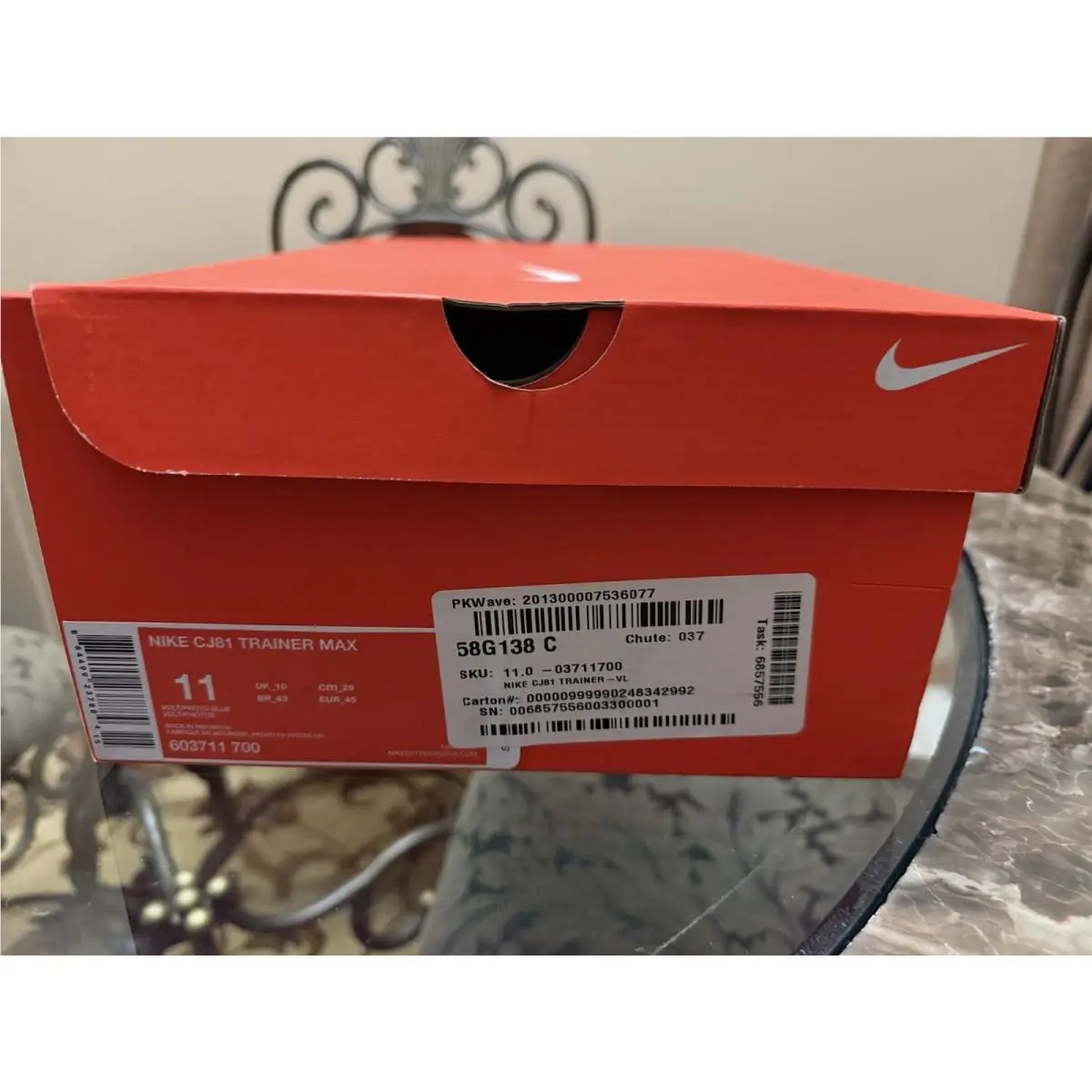 Nike shoes - Nike CJ81 Trainer Max - Trainer Max - 603711-700 - Volt / Photo Blue 4