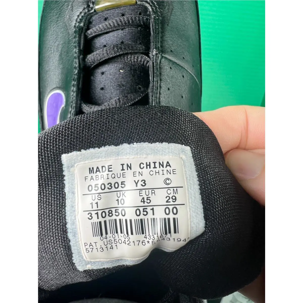 Nike shoes - Nike Huarache 2K5 - Huarache - 310850-051 - Black 6