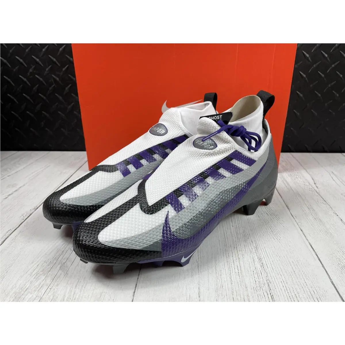 Nike shoes - Vapor Edge Pro 360 - Vapor Edge Pro - DV0778-006 - White/Black/Court Purple (UPC: 0195869933696) 3