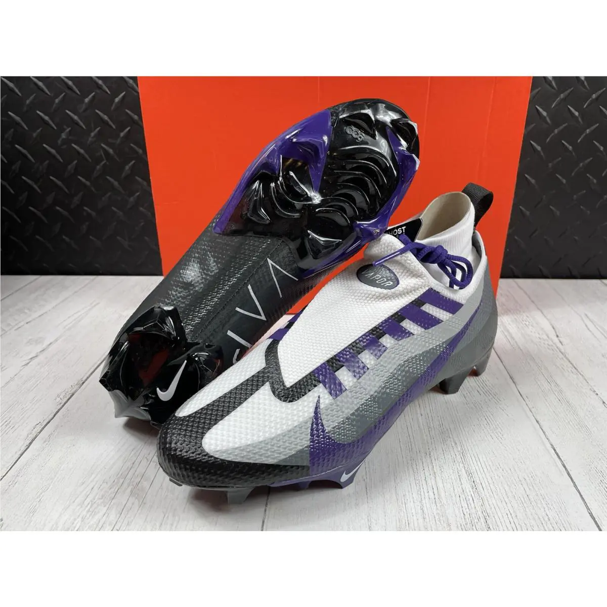 Nike shoes - Vapor Edge Pro 360 - Vapor Edge Pro - DV0778-006 - White/Black/Court Purple (UPC: 0195869933696) 4
