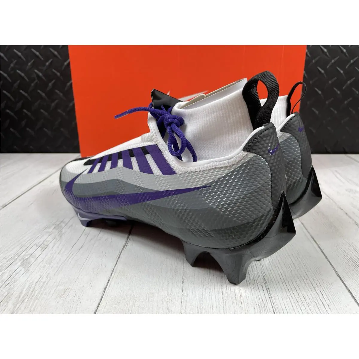 Nike shoes - Vapor Edge Pro 360 - Vapor Edge Pro - DV0778-006 - White/Black/Court Purple (UPC: 0195869933696) 6