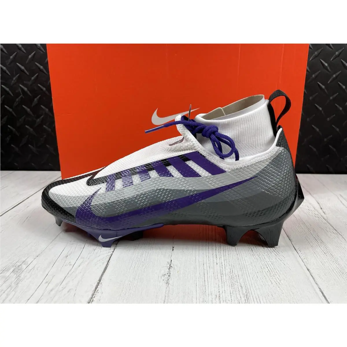 Nike shoes - Vapor Edge Pro 360 - Vapor Edge Pro - DV0778-006 - White/Black/Court Purple (UPC: 0195869933696) 7