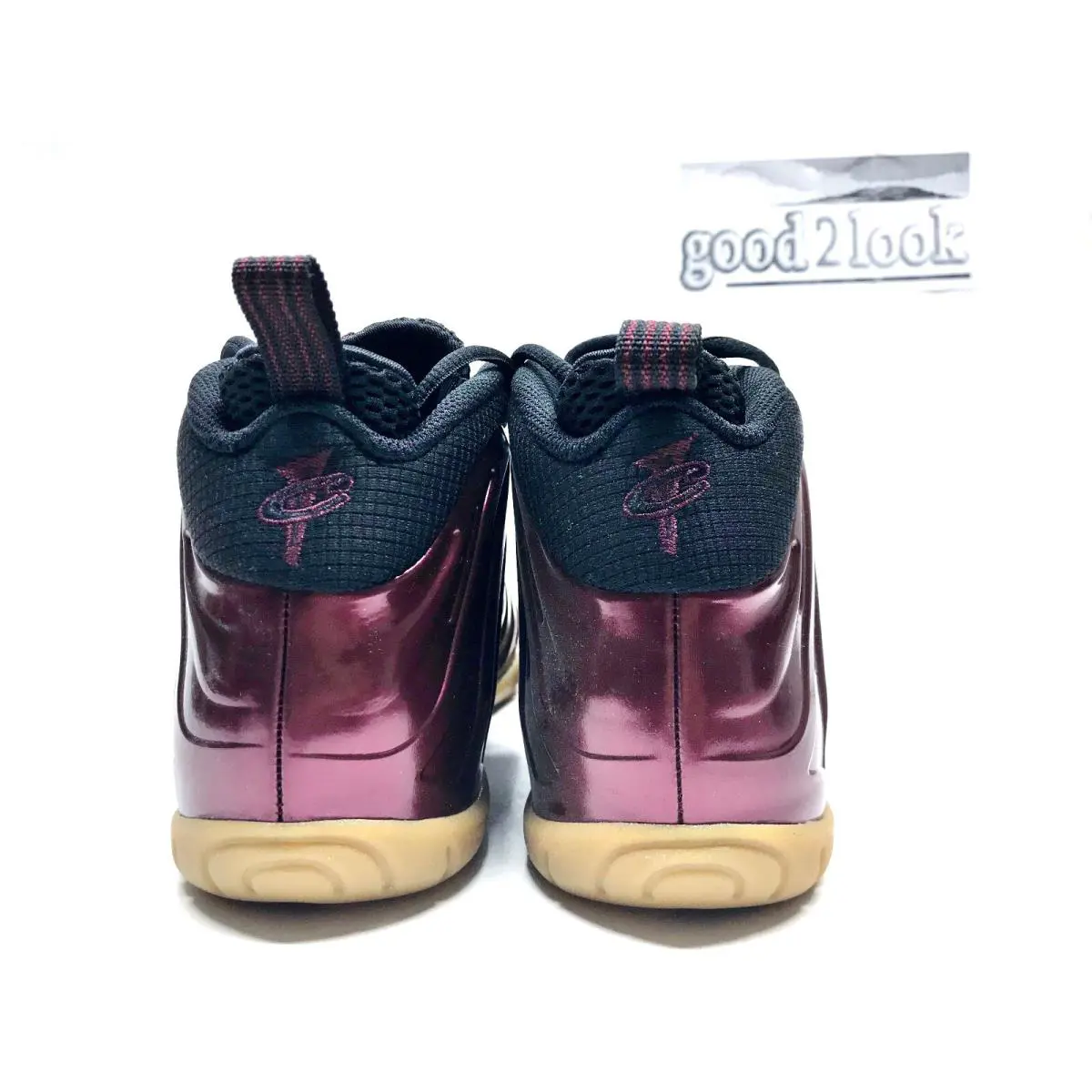 Nike shoes - Nike Little Posite - Little Posite - MAROON (UPC: 888507705983) 2