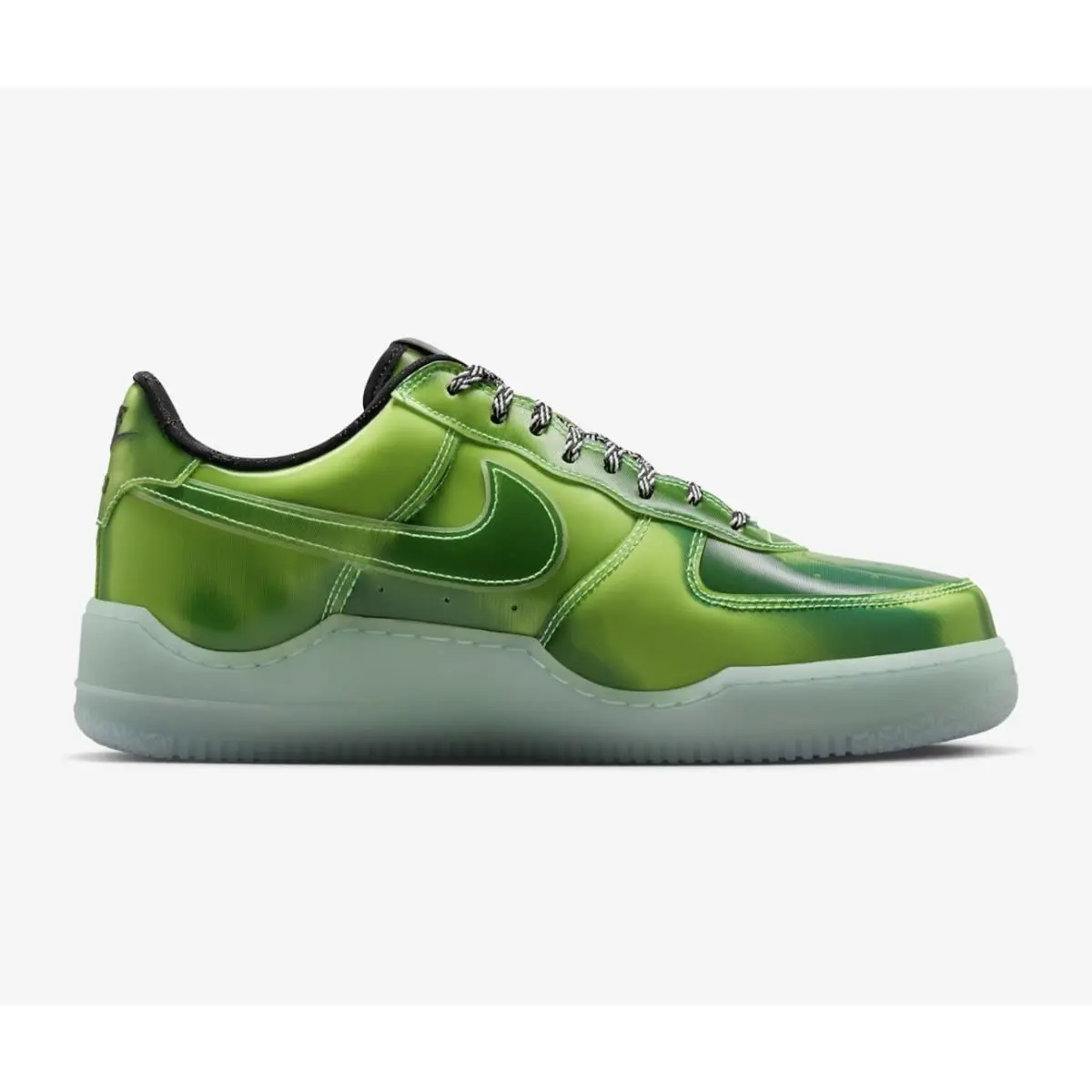 Nike shoes - Nike Air Force 1 - Air Force - Voltage Green / Black / Chlorophyll 0