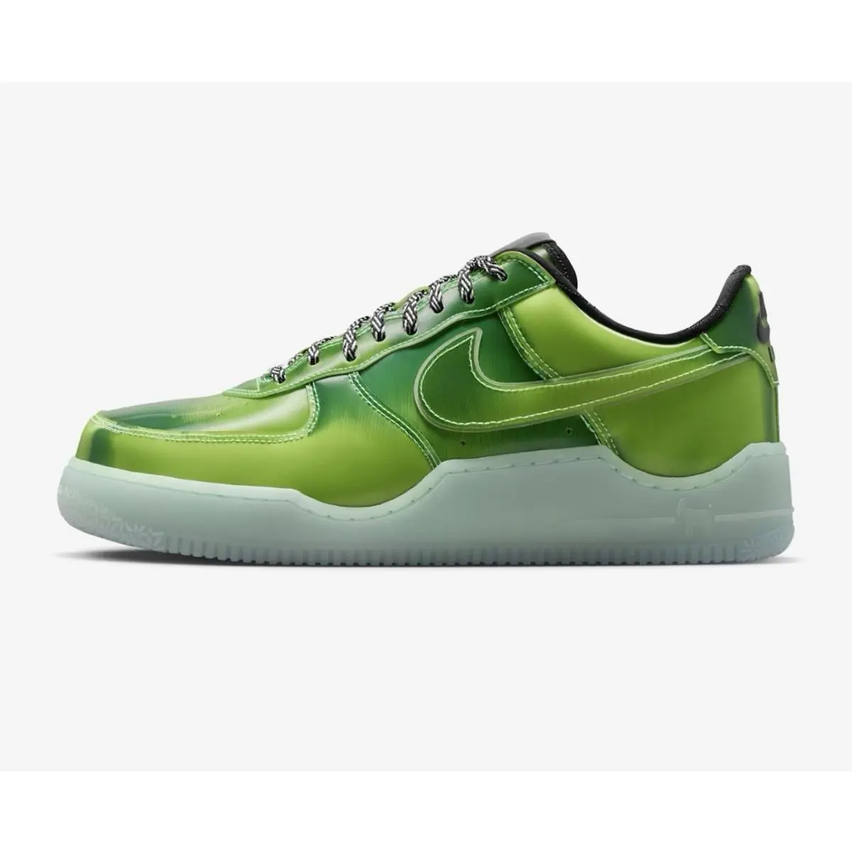 Nike shoes - Nike Air Force 1 - Air Force - Voltage Green / Black / Chlorophyll 1