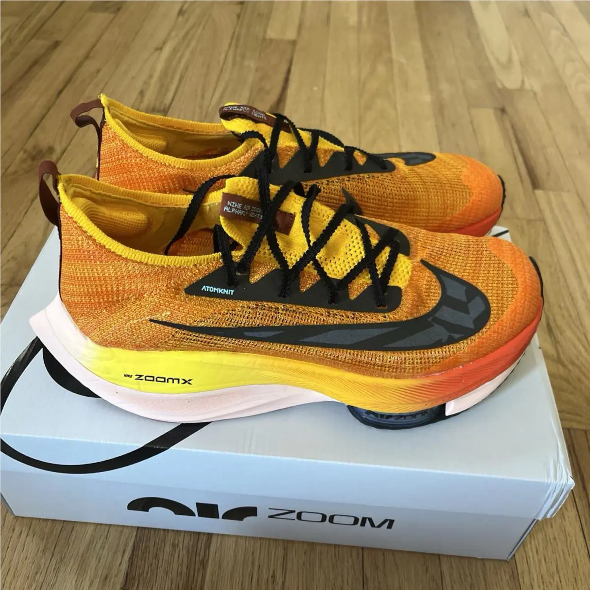 Nike shoes - Air Zoom Alphafly NEXT% - Air Zoom Alphafly - DO2407-728 - Orange 4