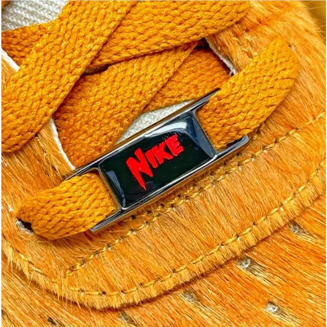 Nike shoes - Nike Air Force 1 - Air Force - 389726-220 - Orange (UPC: 0884726143407) 6