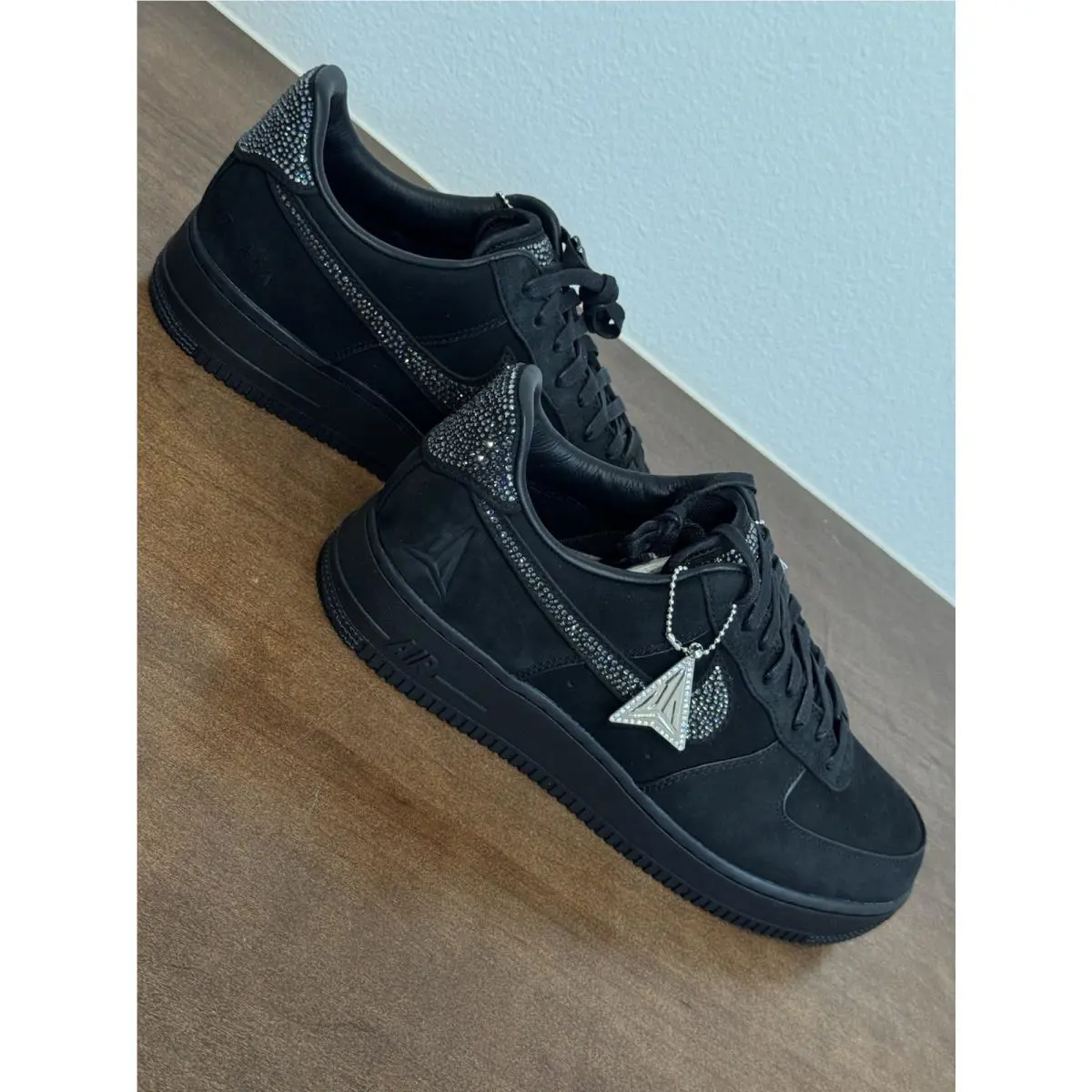 Nike shoes - Nike Air Force 1 - Air Force - Black 9
