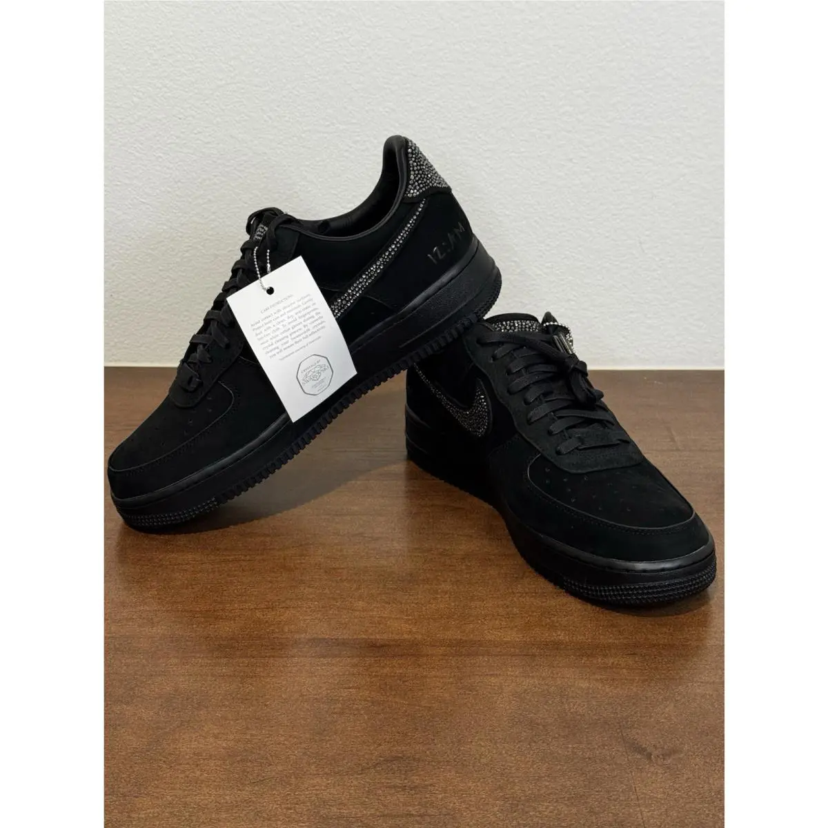 Nike shoes - Nike Air Force 1 - Air Force - Black 3