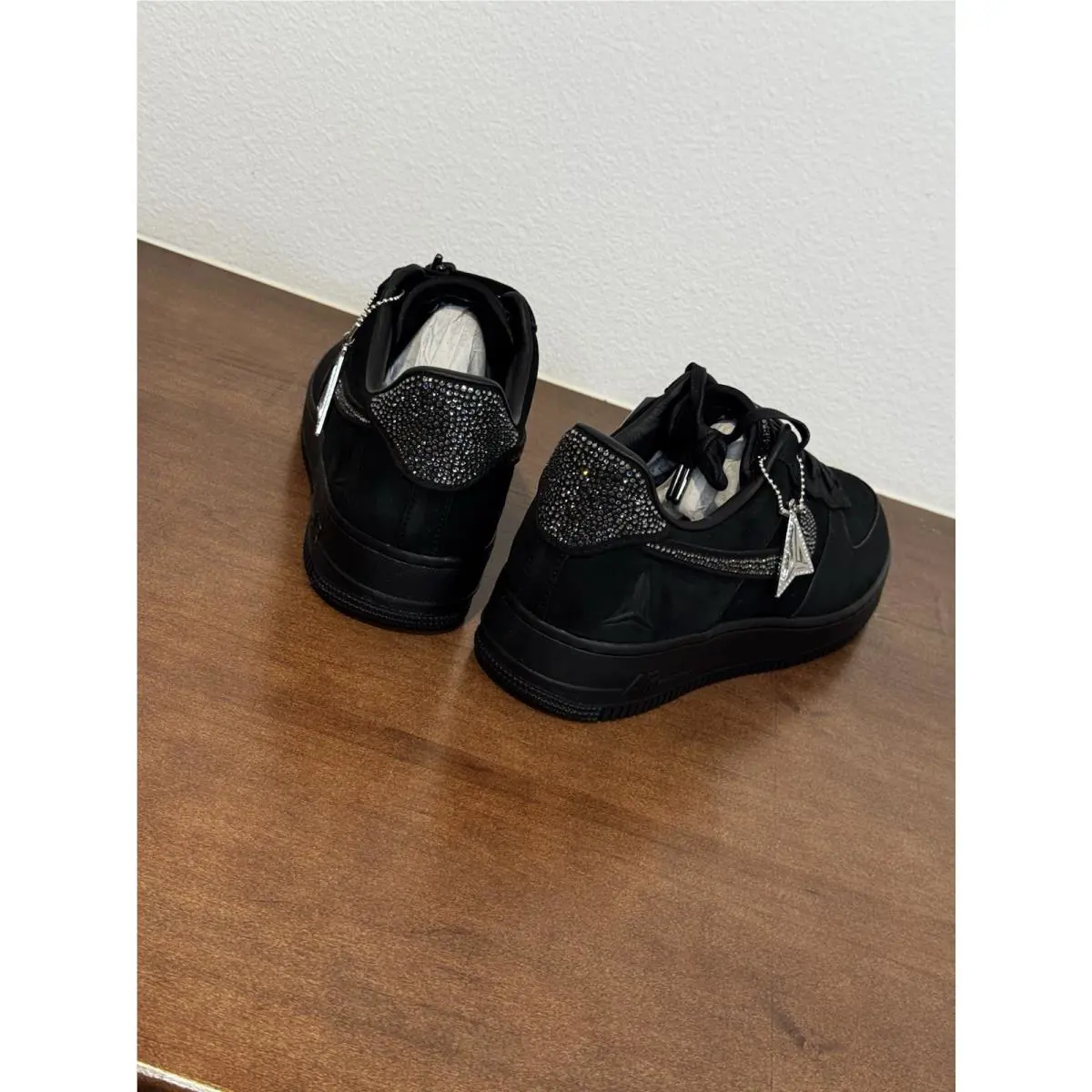 Nike shoes - Nike Air Force 1 - Air Force - Black 5