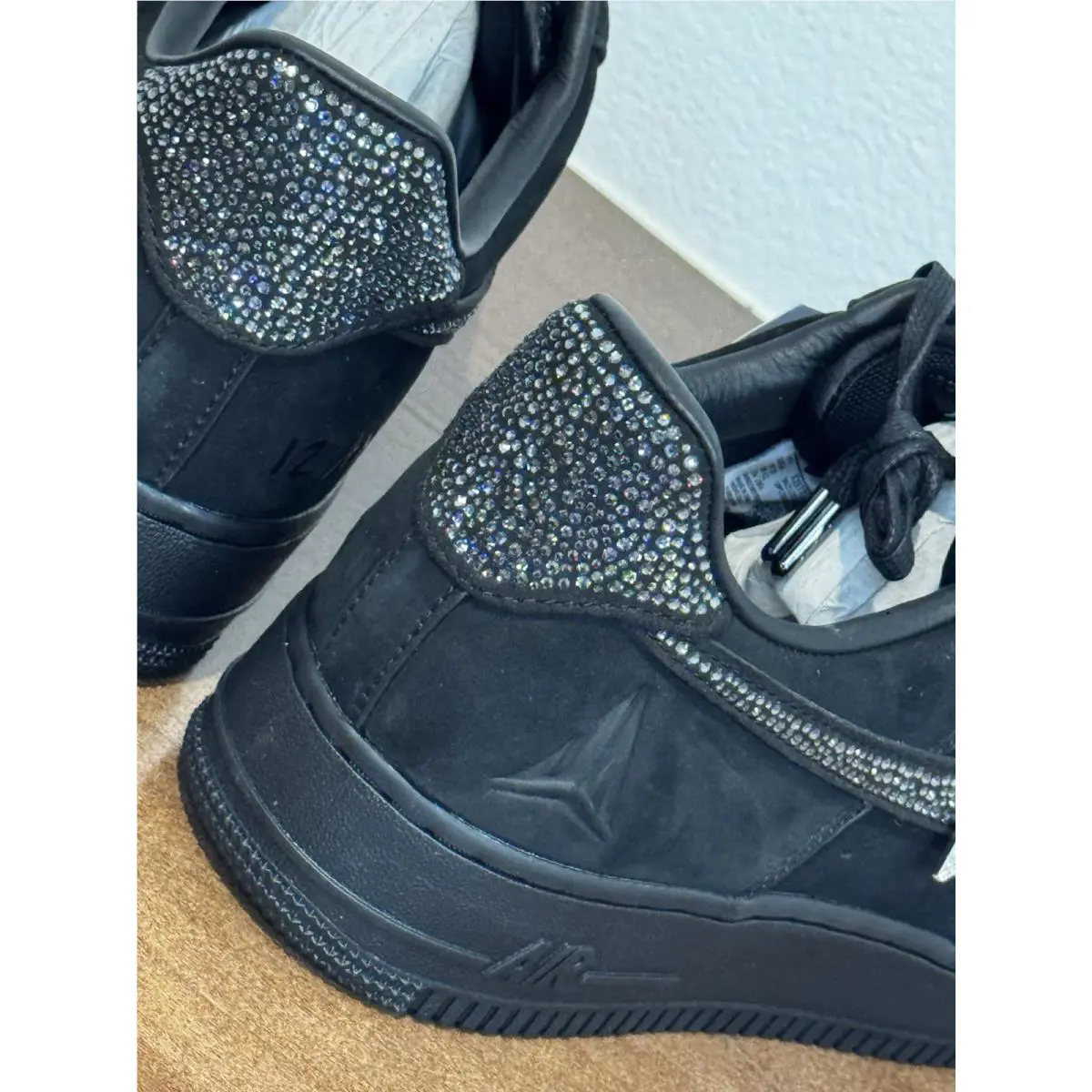 Nike shoes - Nike Air Force 1 - Air Force - Black 6
