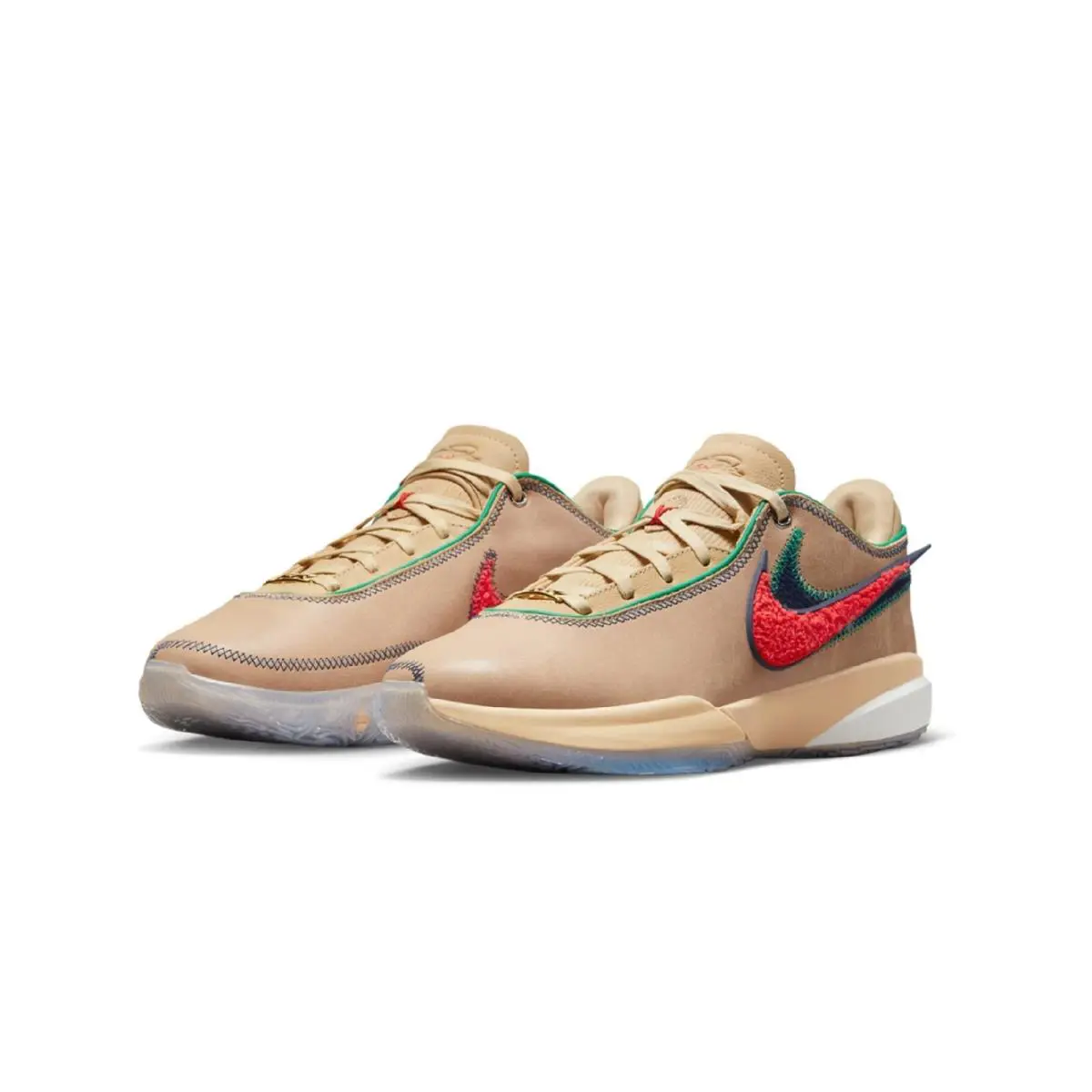Nike Lebron XX EP 20 Four Horsemen Sesame Brown Men Basketball Shoes DV9089-200 - Brown
