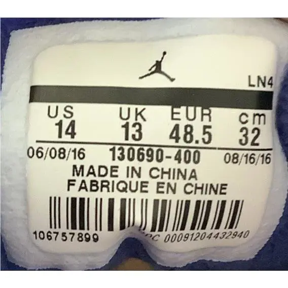 Nike shoes - Air Jordan 12 - Air - 130690-400 - Blue (UPC: 0091204432940) 8