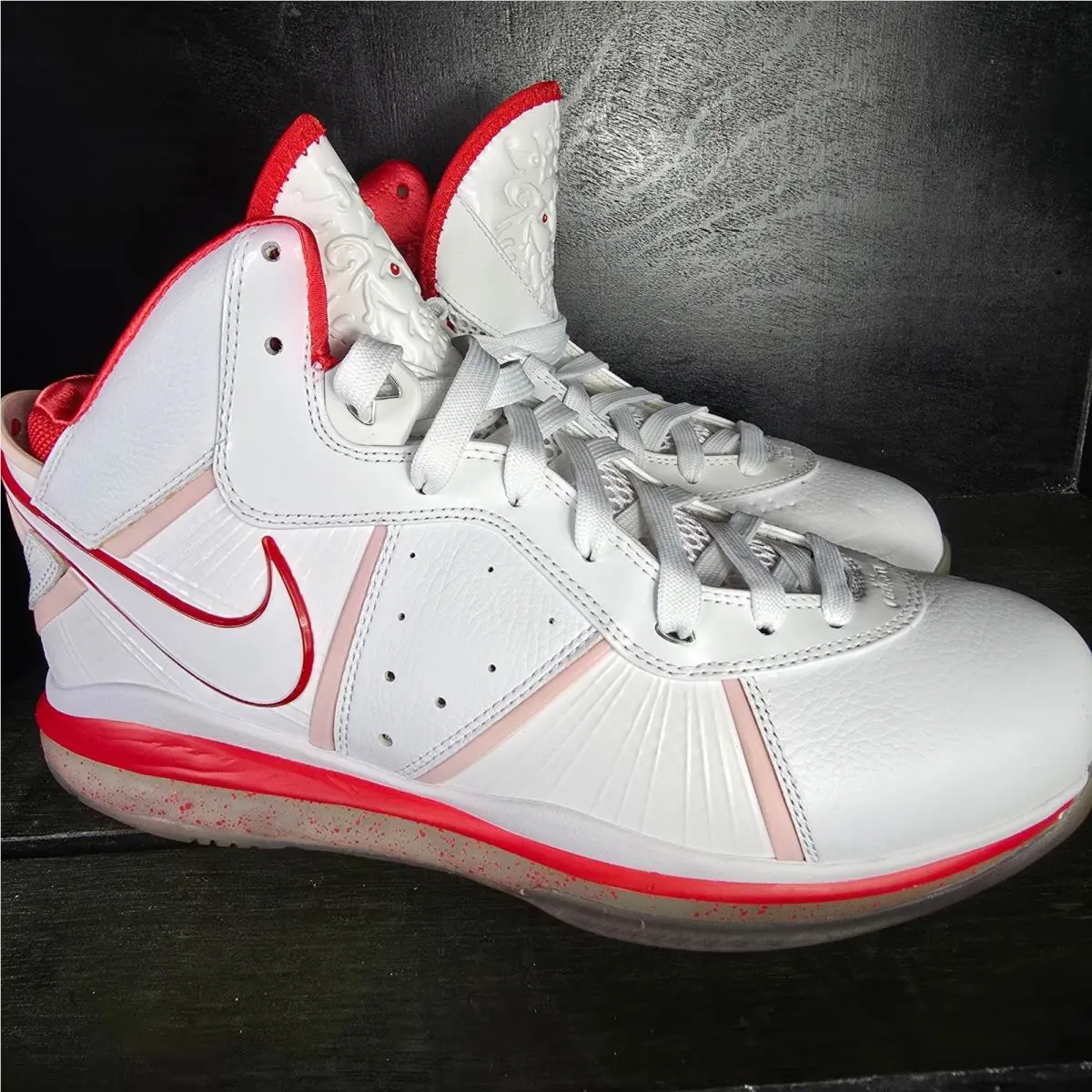Nike shoes - LeBron 8 - LeBron - White 2