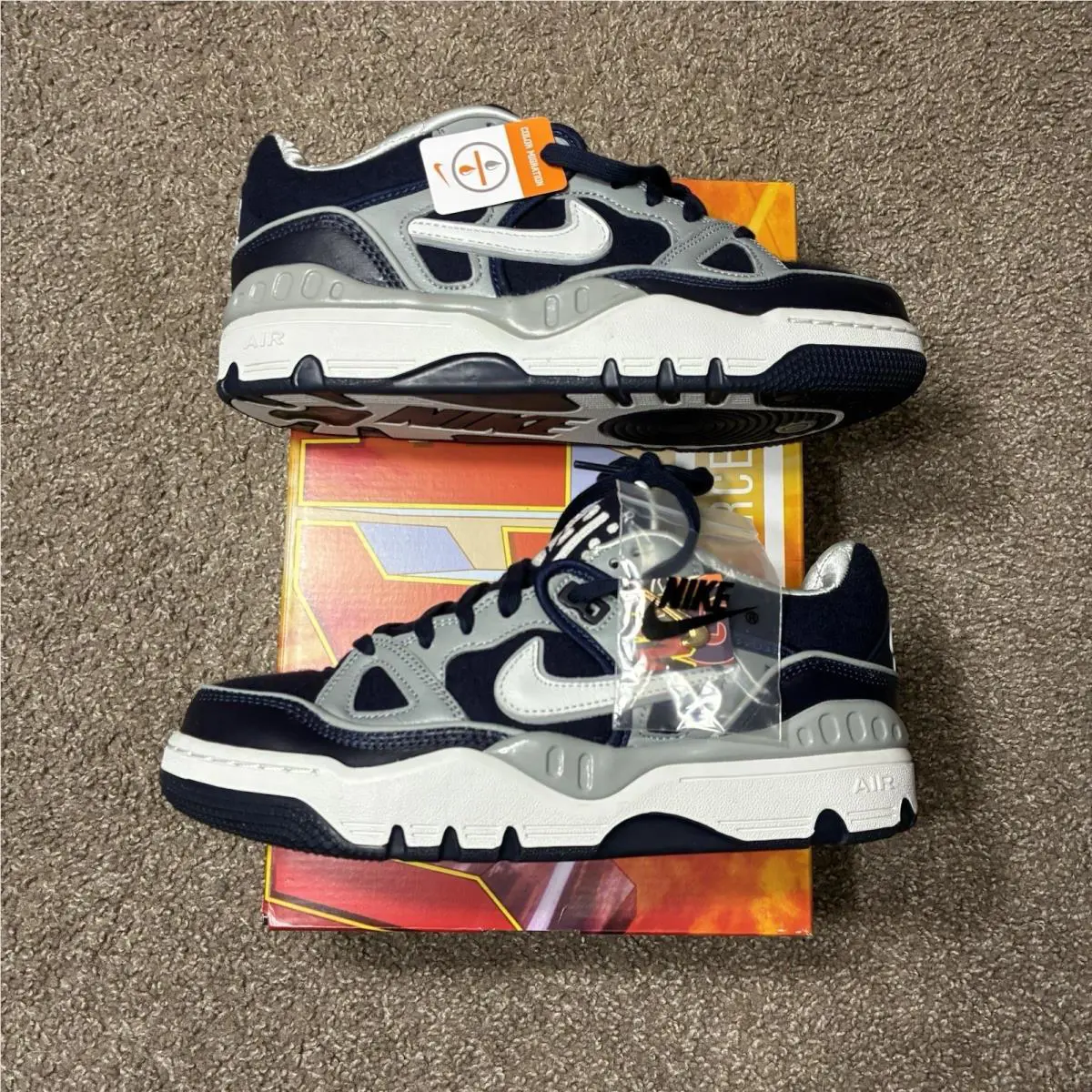 Nike shoes - Nike Air Force 3 Low SP - HV5032-400 - Midnight Navy/Off White (UPC: 198480425267) 0