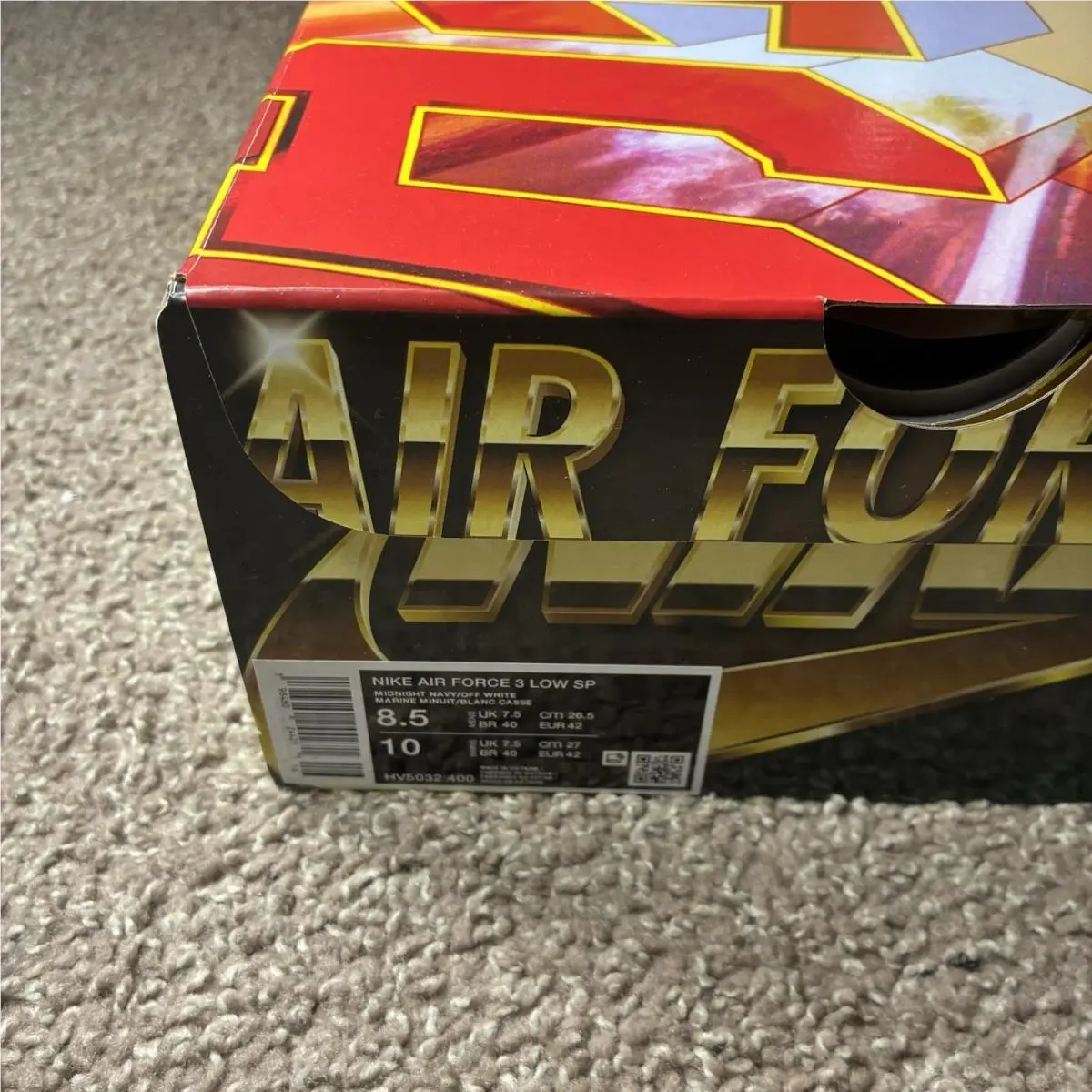 Nike shoes - Nike Air Force 3 - Air Force - HV5032-400 - Blue 8